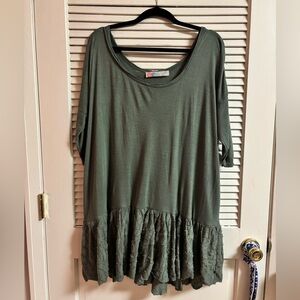 Free People Beach Tunic Tee size M/L